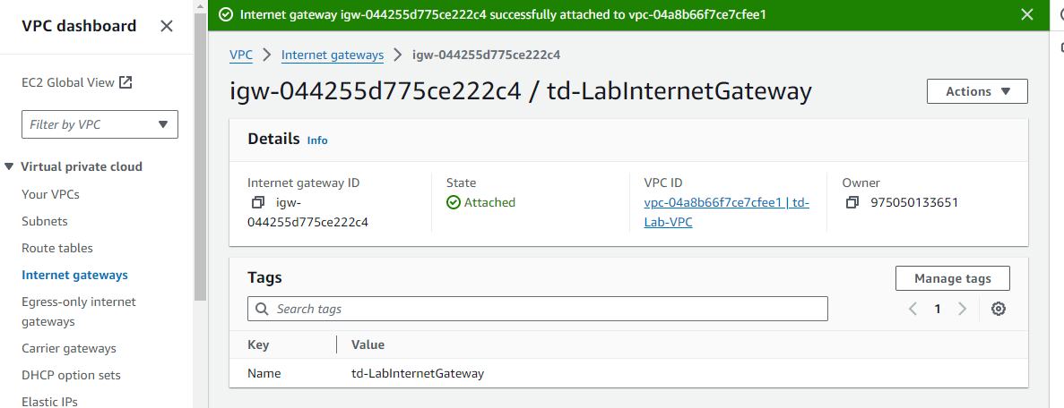 Guided Lab: Creating a Custom Virtual Private Cloud from scratch ...
