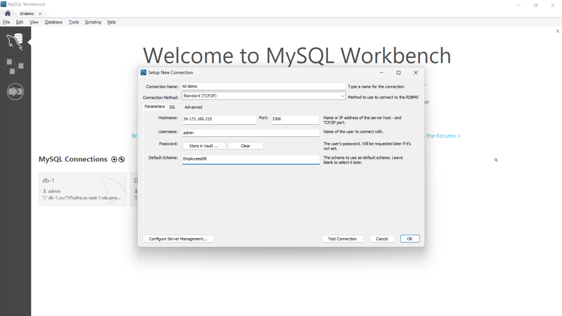 Guided Lab: Connecting Cloud SQL Database with MySQL Workbench (Local ...