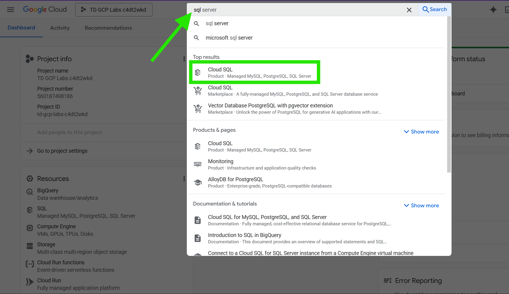 Guided Lab: Creating a Cloud SQL Instance - Tutorials Dojo