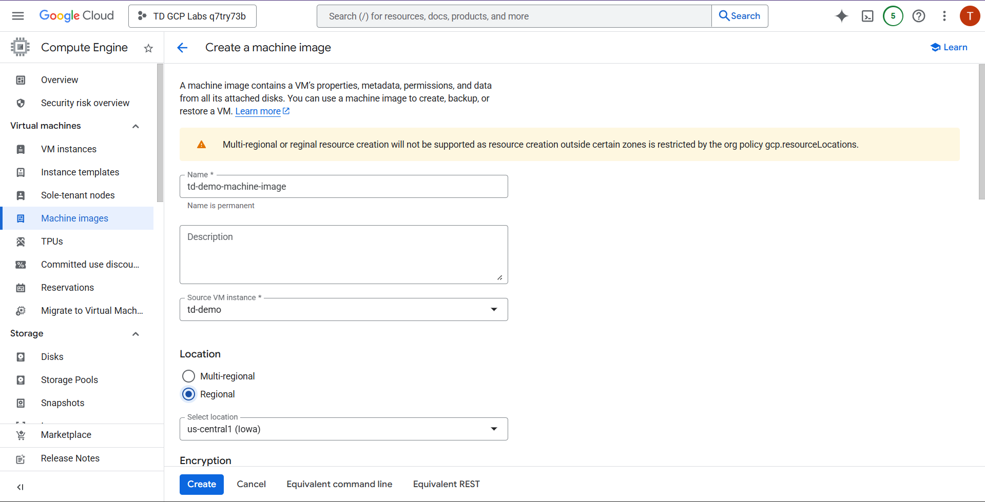 Guided Lab: Creating a Custom Image from a VM Instance with Web Server ...
