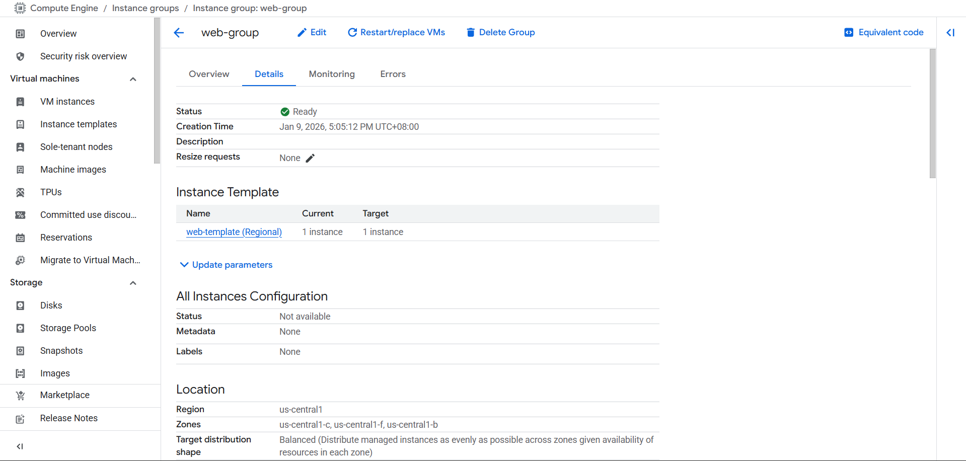 Guided Lab: Creating and Managing Instance Groups in Compute Engine ...