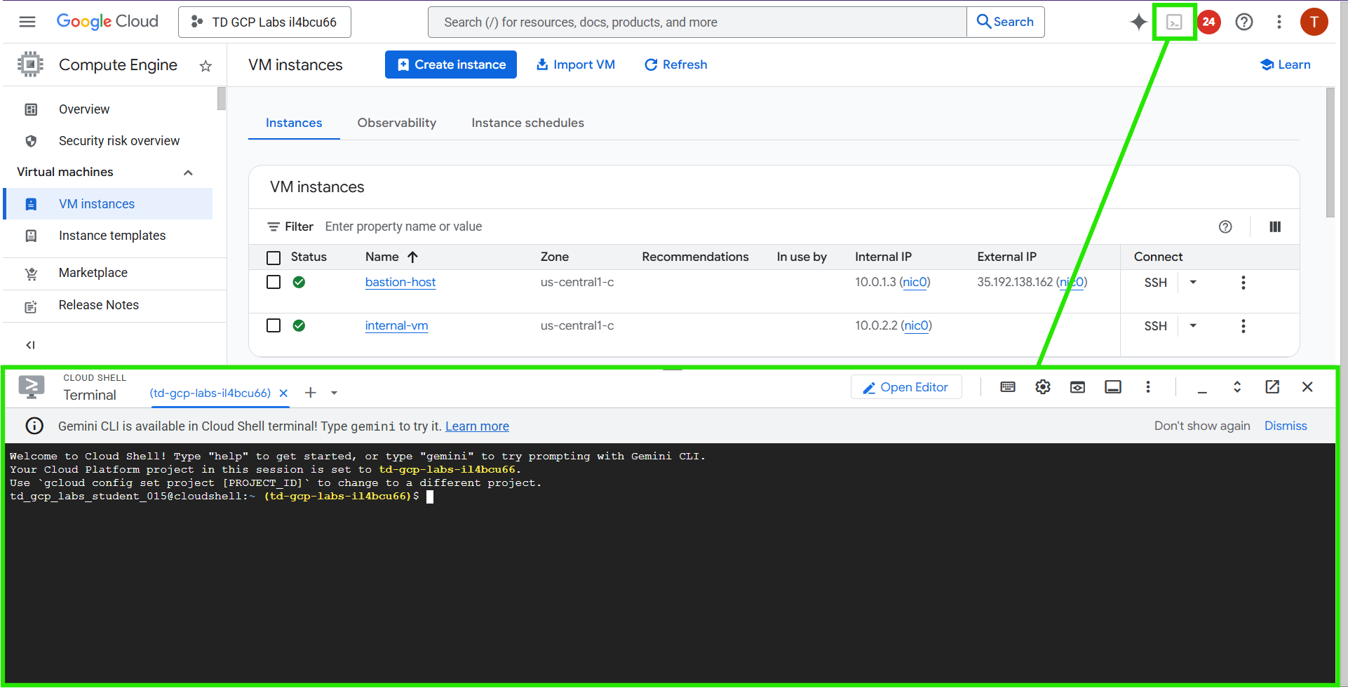 Guided Lab: Setting Up a Linux Bastion Host on GCP - Tutorials Dojo