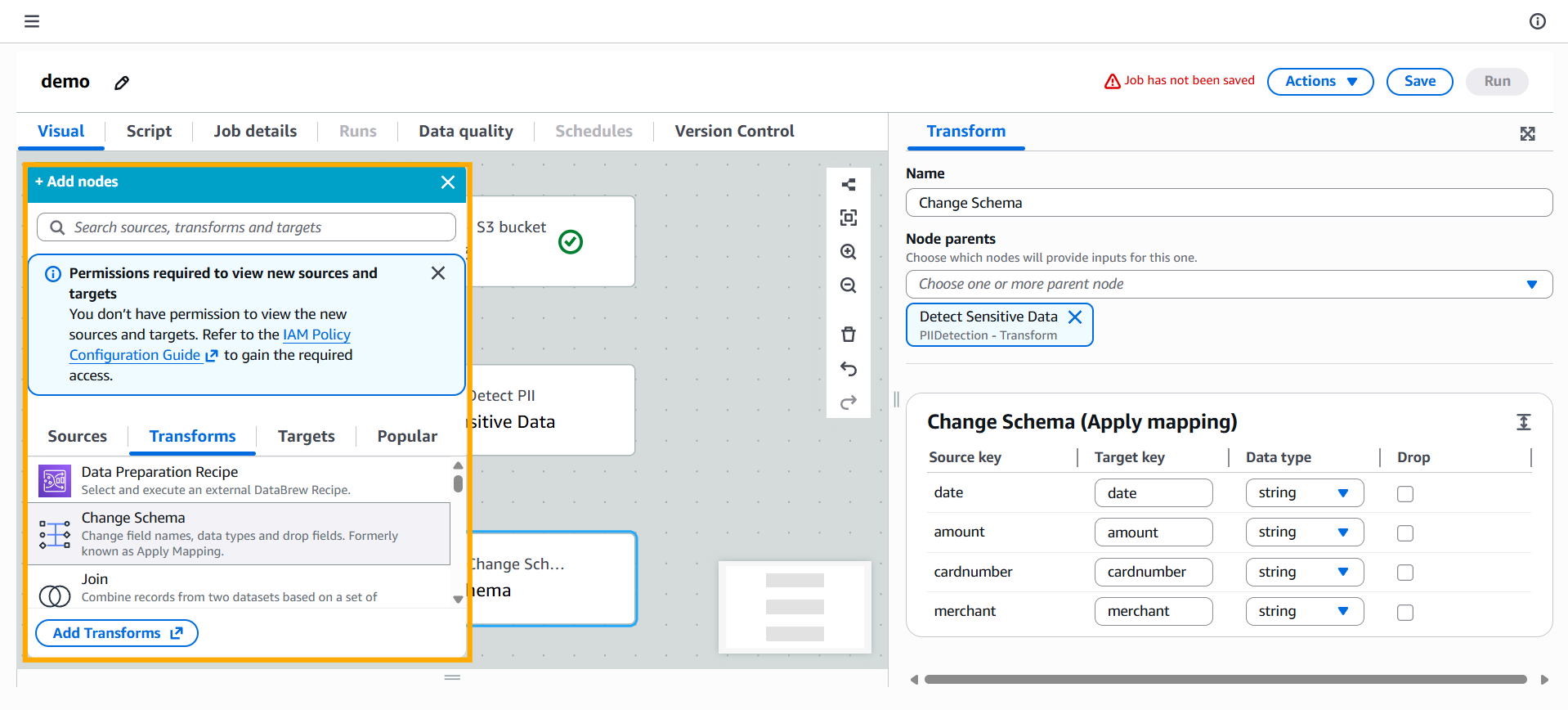 Guided Lab: Simplifying ETL Job Creation with AWS Glue Visual ETL ...