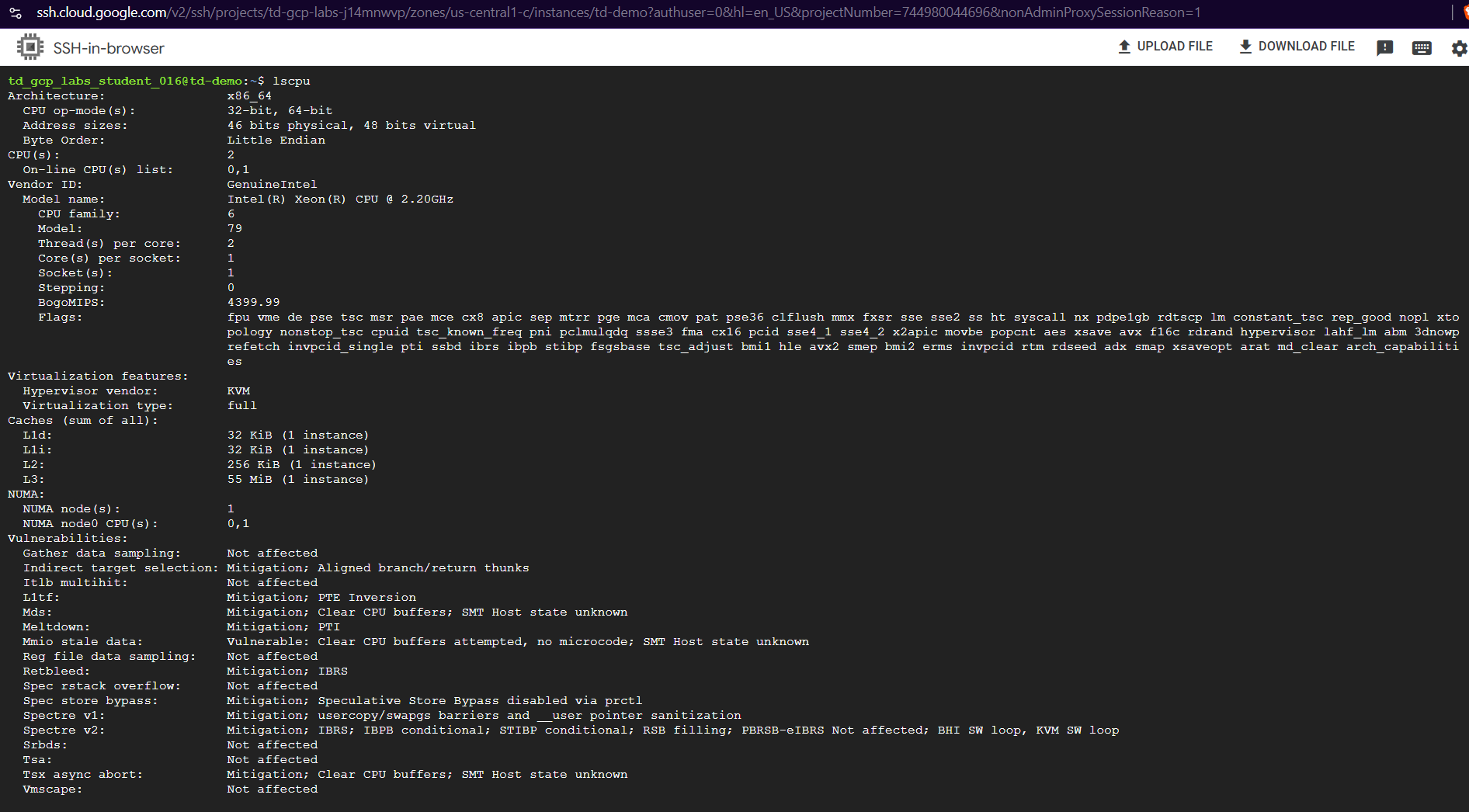 Guided Lab: Vertically Scaling a VM Instance - Tutorials Dojo