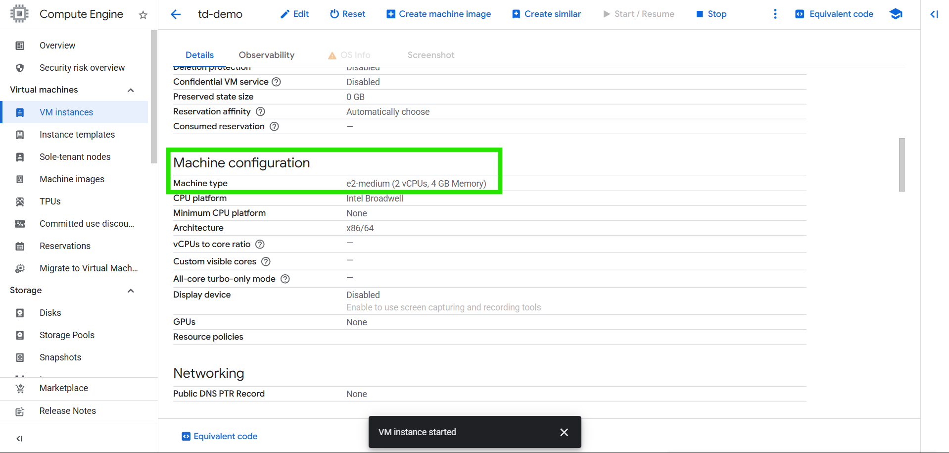Guided Lab: Vertically Scaling a VM Instance - Tutorials Dojo