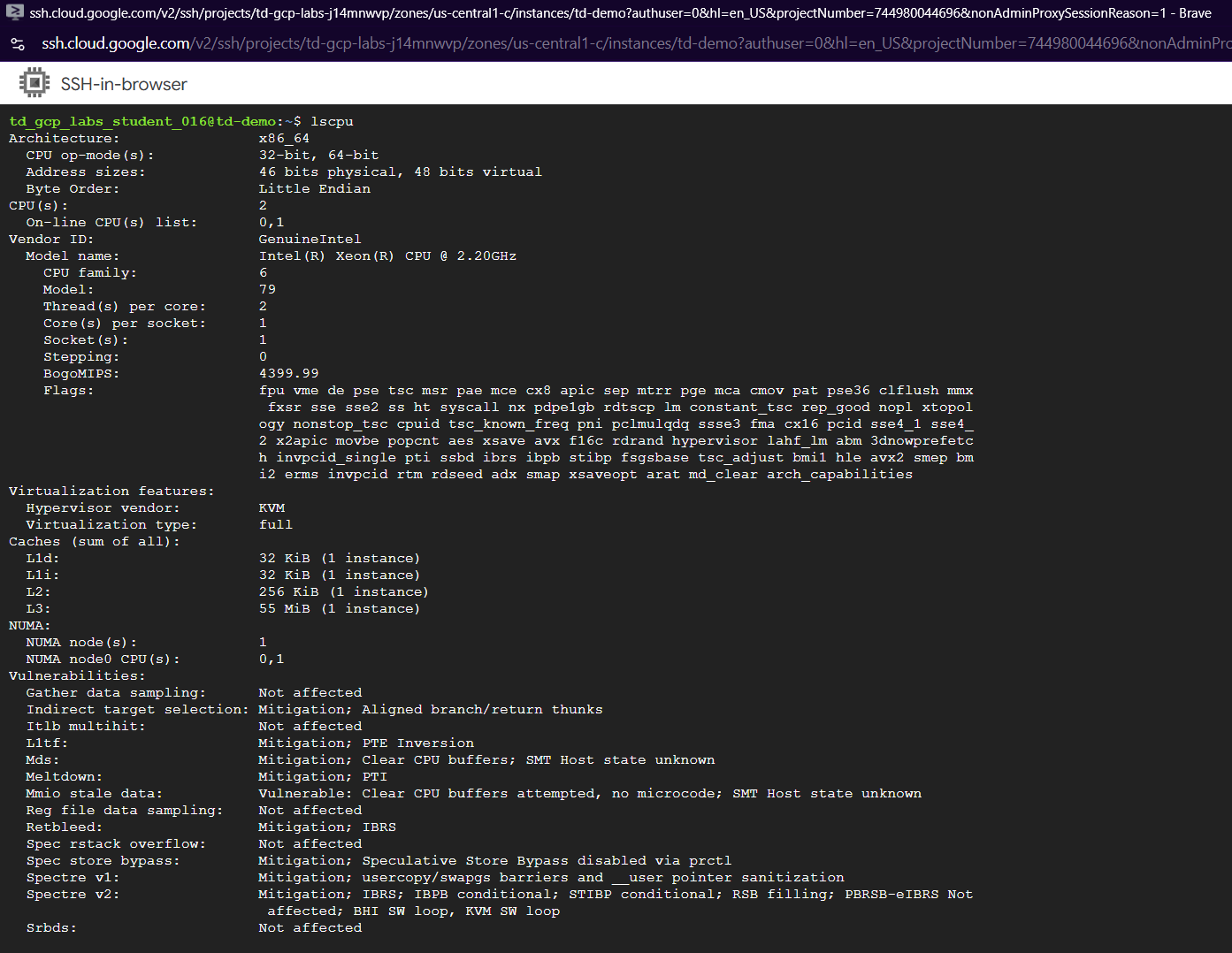 Guided Lab: Vertically Scaling a VM Instance - Tutorials Dojo