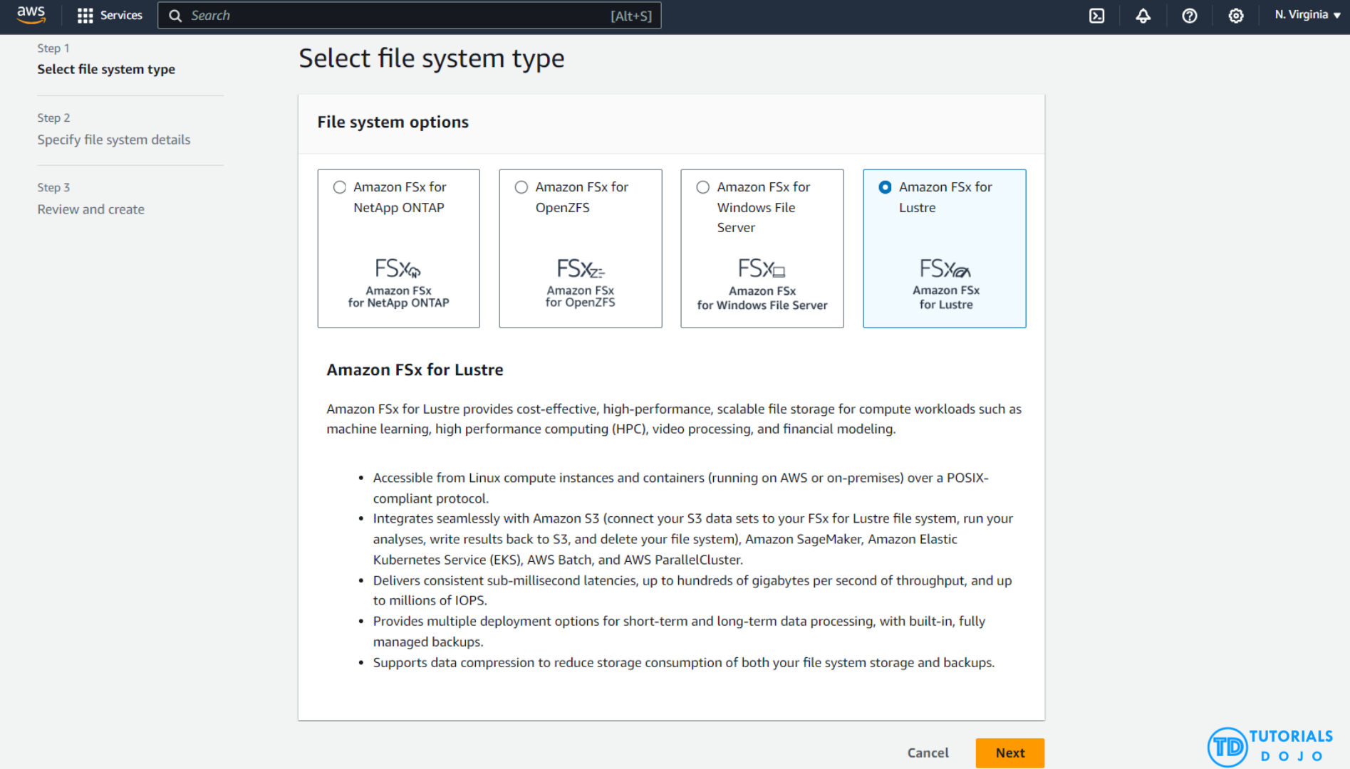 Amazon FSx for Lustre