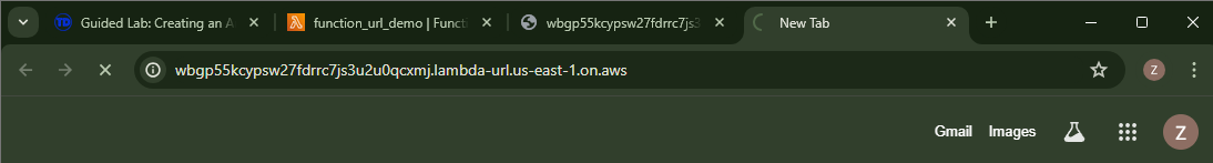 Guided Lab: Invoking Lambda functions through Function URL - Tutorials Dojo