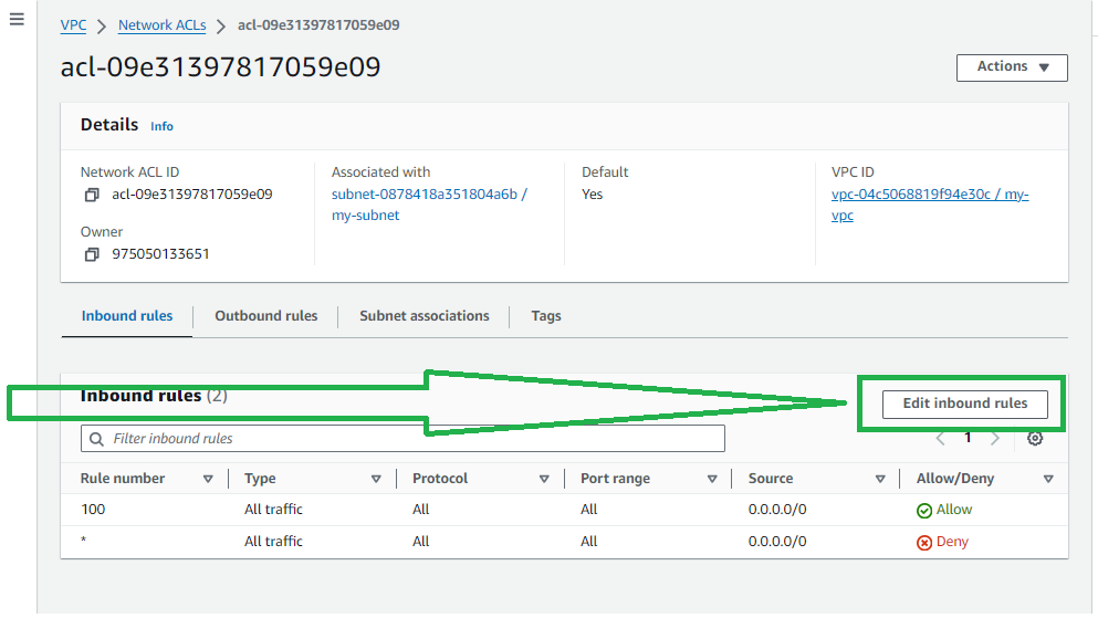 Guided Lab: Security Group VS Network Access Control List - Tutorials Dojo