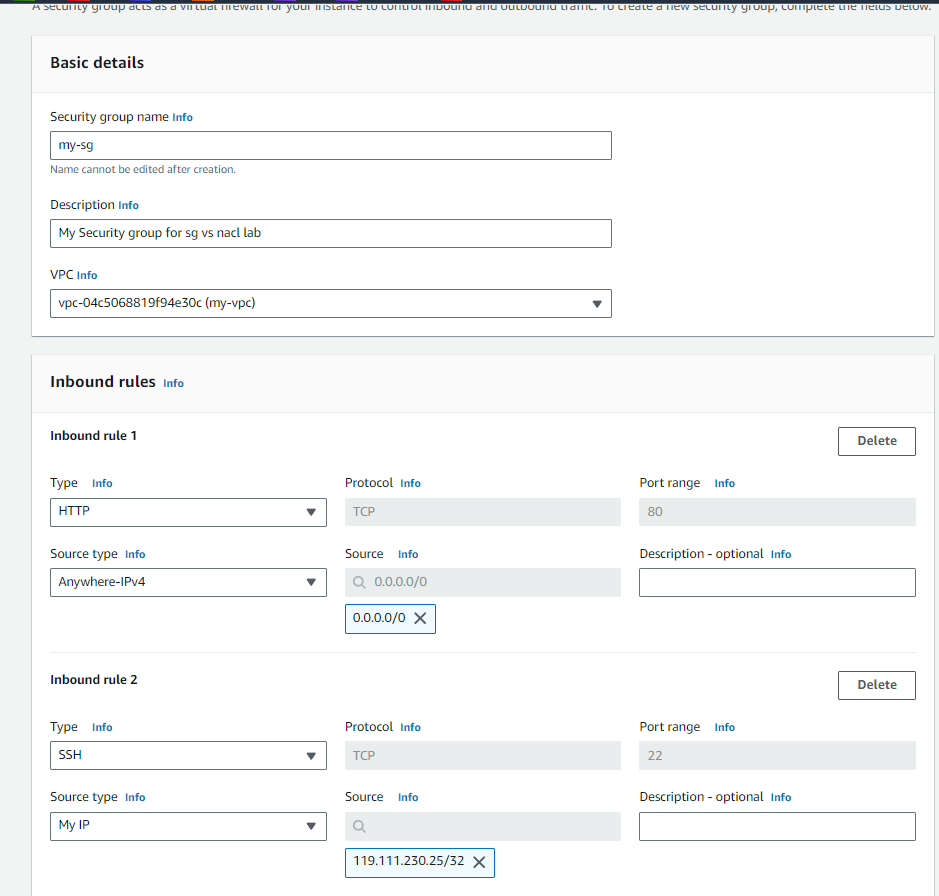 Guided Lab: Security Group VS Network Access Control List - Tutorials Dojo
